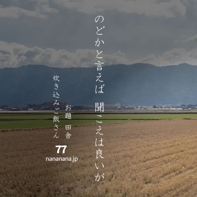 2020年11月27日の一句